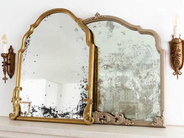 How To Antique A Mirror