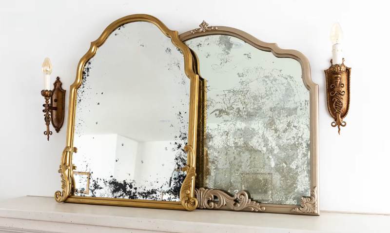 How To Antique A Mirror