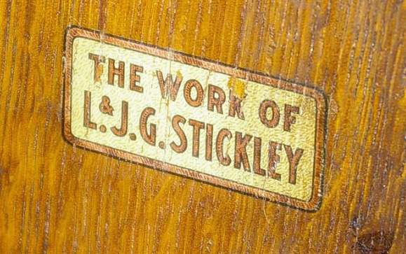 Antique Furniture with a Label