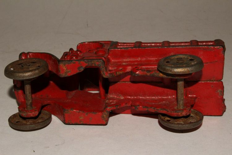 1930's AC Williams Mack Cast iron Stake Truck-3