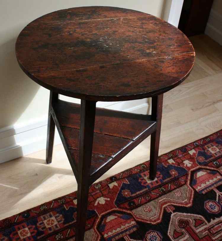 Antique English Cricket Table