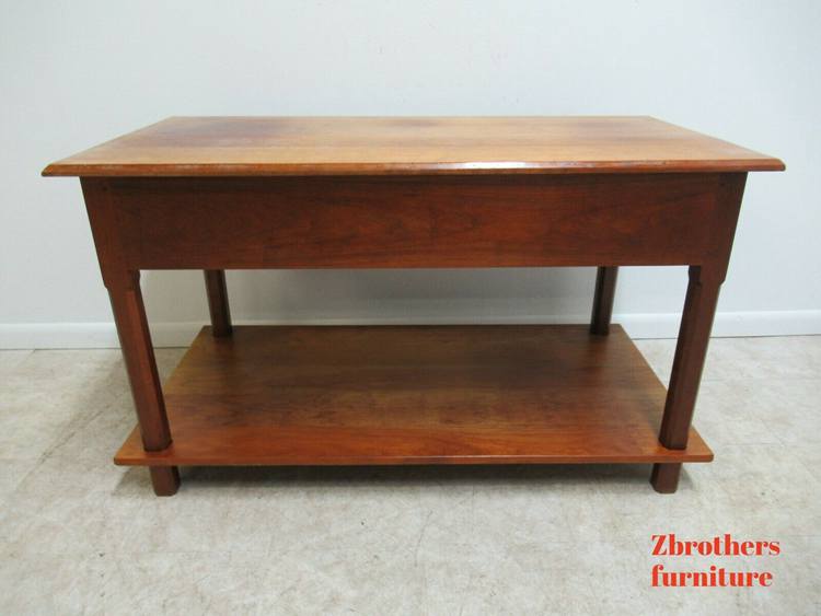 David T Smith Cabinetmaker Shaker Style Work Table Credenza Console B