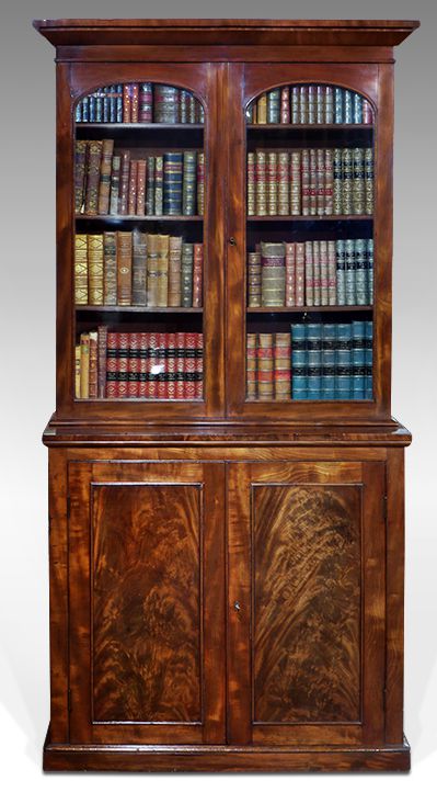 Antique Bookcase Cabinet