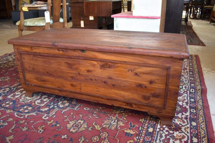 Antique Solid Red Cedar Chest by Cavalier Chattanooga Tenn