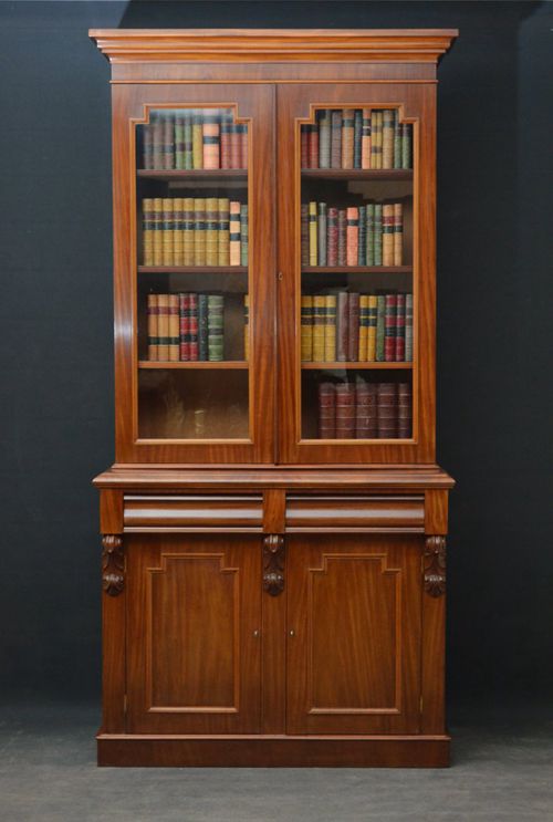 Antique Victorian Bookcase