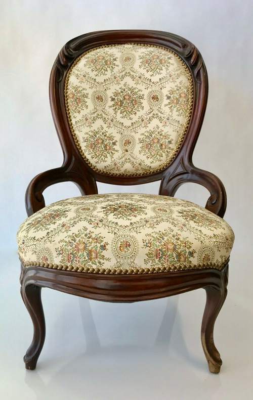 Antique Victorian Carved Chair