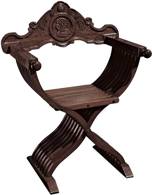 Design Toscano The Savonarola Arm Chair