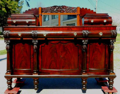 Federal Empire Mahogany Sideboard circa 1830