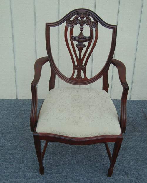 Hepplewhite antique dining chairs