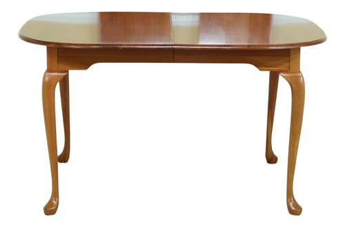 VHARDEN Queen Anne Solid Cherry Dining Table