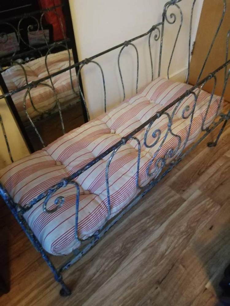 Victorian Cot Iron Bed Frame