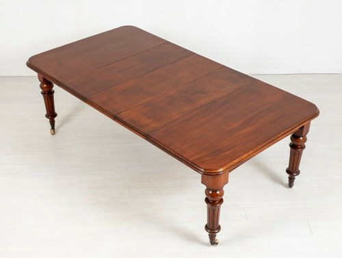 Victorian Dining Table - Antique Mahogany Extending Tables 1870