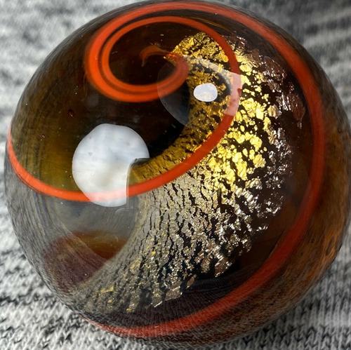 Handmade Marble Gold Stone ! (Mica Core - Foil Core Rare)