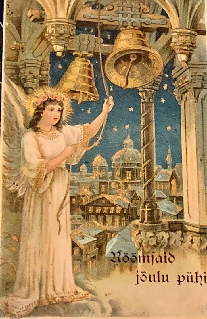 Beautiful Angel Christmas Card