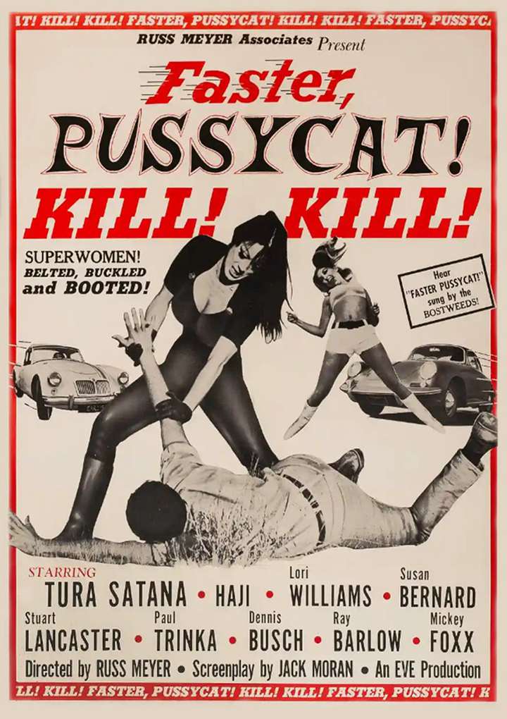 Faster Pussycat 1965 Movie Poster
