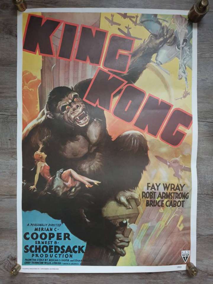 King Kong movie poster 1976