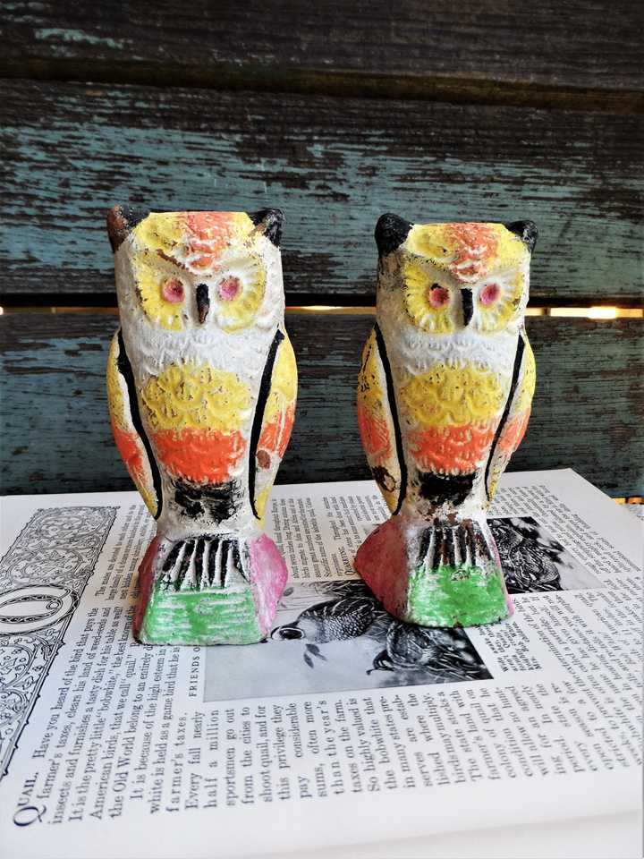 Vintage Owl Figurine