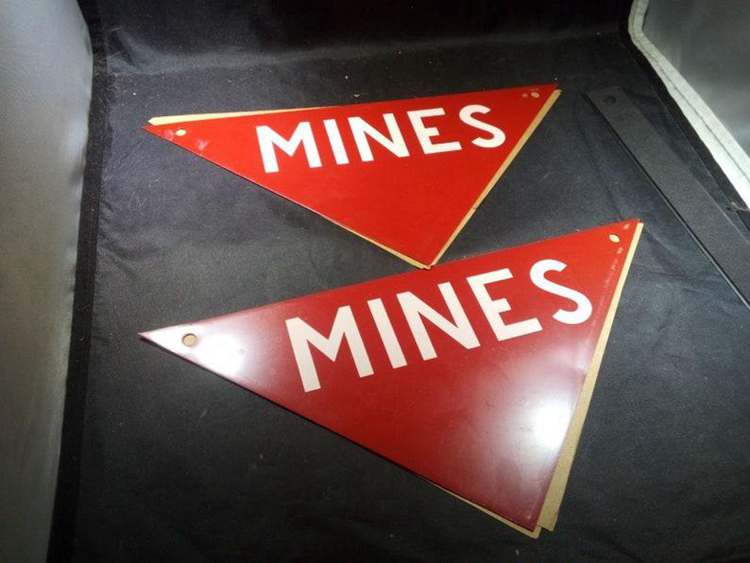 10. 1970s Mines Sign