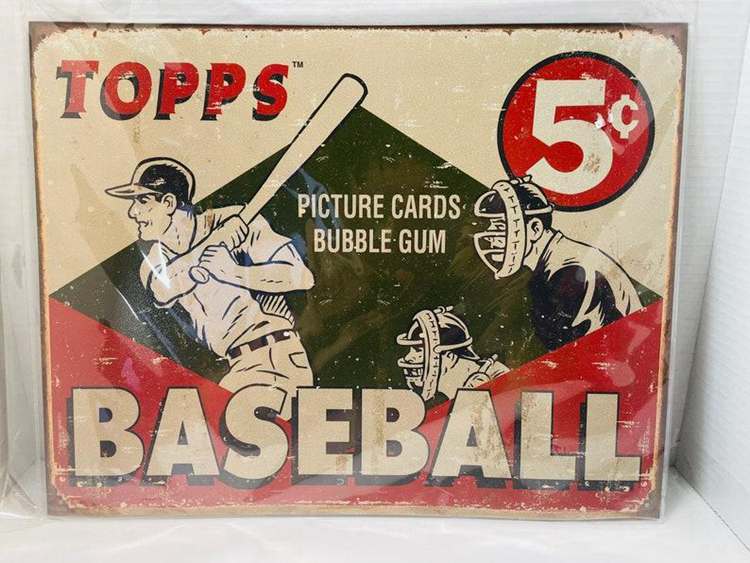 50. 1955 Topps Baseball Box