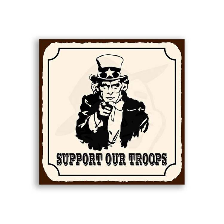 64. Uncle Sam Support Our Troops