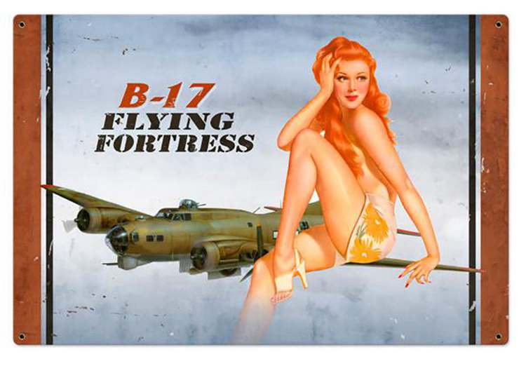 74. B-17 Flying Fortress Bomber Plane