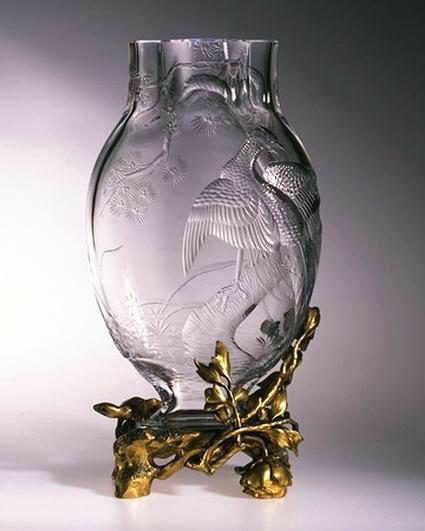 Baccarat vase 1890-1900
