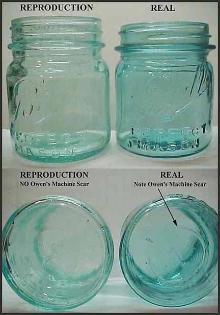 Identification of Antique Mason Jars