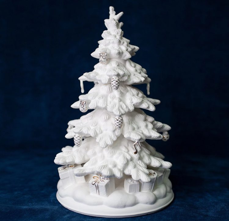 Porcelain Christmas Tree