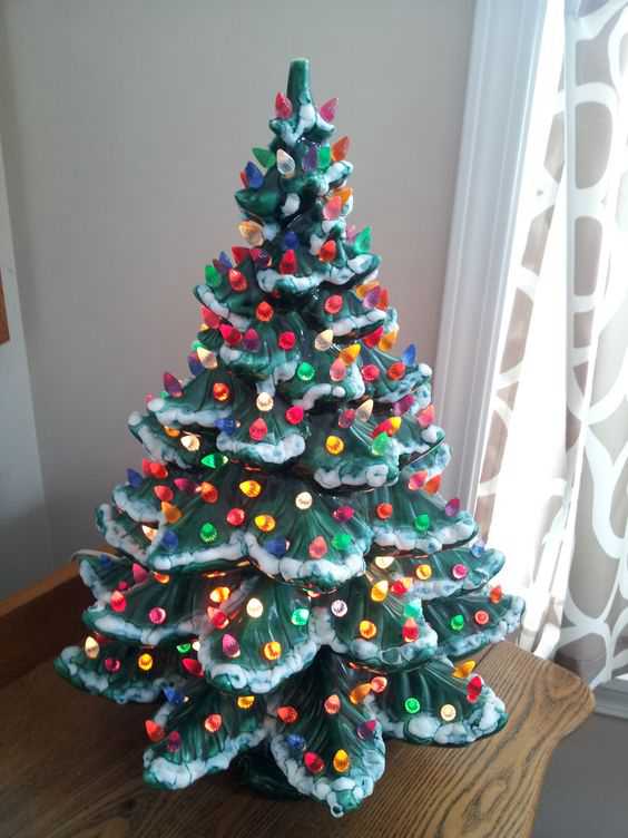 Vintage Ceramic Christmas Tree