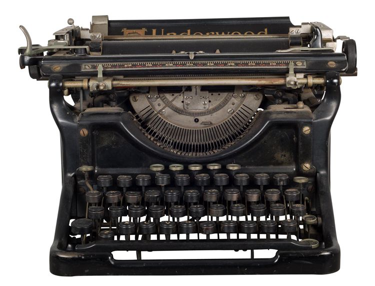 Antique Underwood Typewriter #10, circa 1932