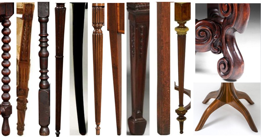 Identifying Antique Furniture Leg Styles