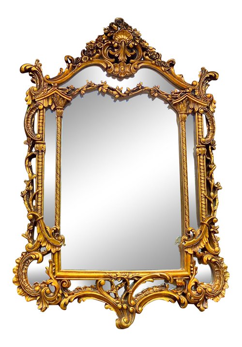 Italian Baroque Style Wall Mirror