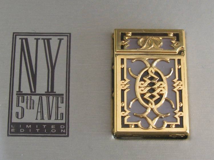 Lighter Dupont Editions Limited New York 5th Avenue Year 2007