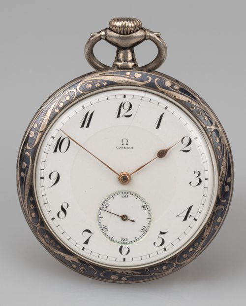 Pocket Watch Omega, Fin de Siecle, around 1900