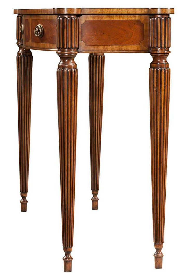 Regency Reeded Leg Console