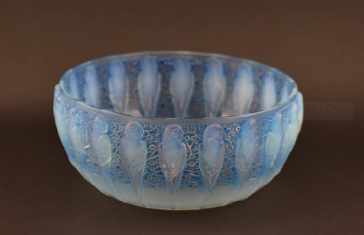 Rene Lalique Perruches Bowl