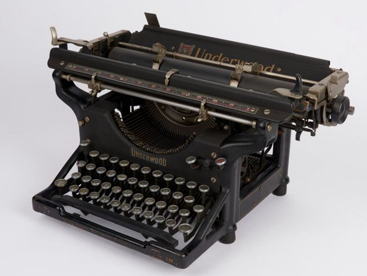 Underwood typewriter no.5