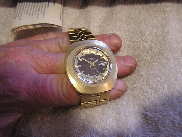 Vintage Benrus Citation Watch with Benrus Box and Instructions