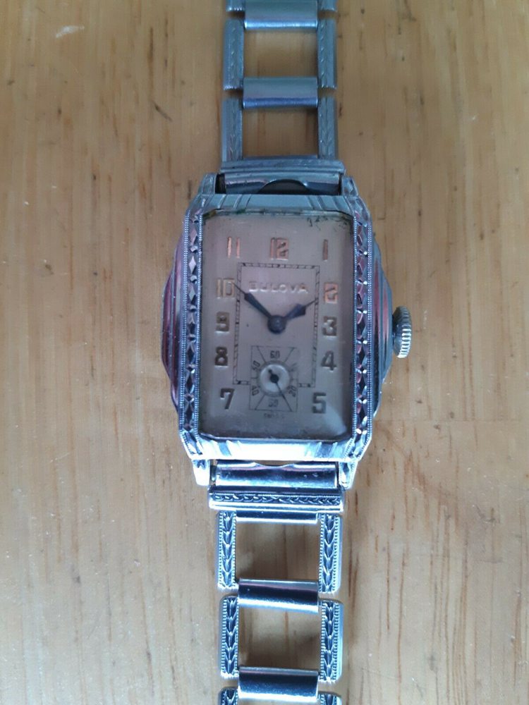 Vintage Bulova Lone Eagle watch 10AN working