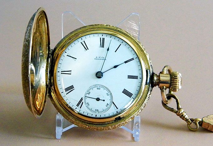 Waltham Co. antique pocket watch