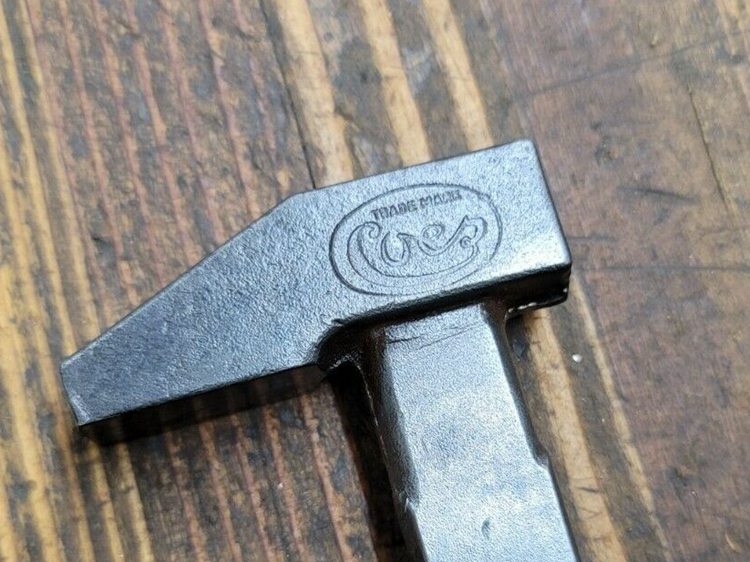 RARE Antique Tools Adjustable Monkey WRENCH Coes 1880 Patent 10 • BILLINGS ☆USA