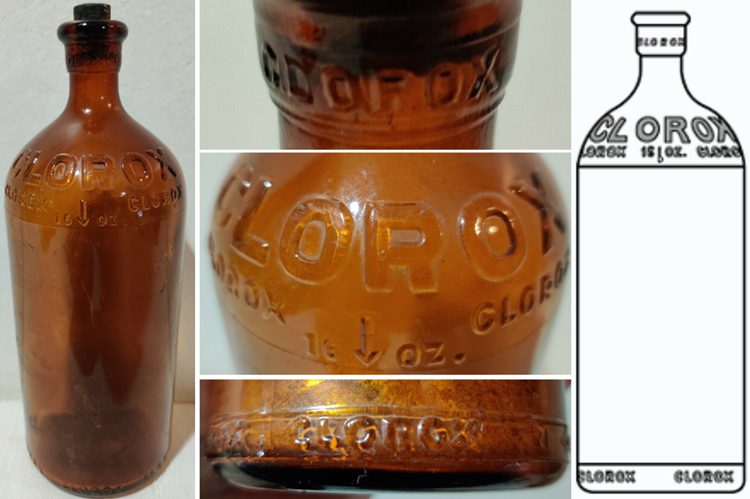 1933–1936 Clorox Bottle