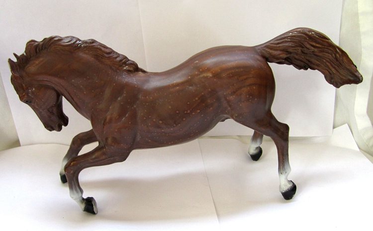 1960's Breyer Traditional Woodgrain "KING FIGHTING STALLION"