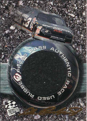 1996 Press Pass Burning Rubber