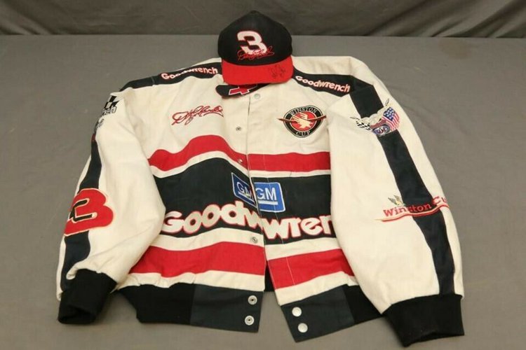 Dale Earnhardt Sr Autographed Winston Cup Jacket Size XL