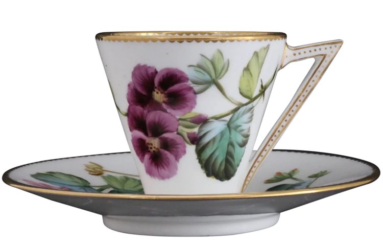 Iconic George Jones cup with violets, c.1876
