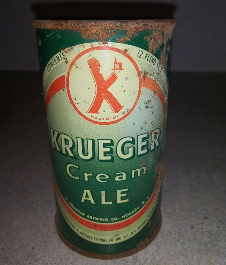 Krueger Cream Ale Beer Can