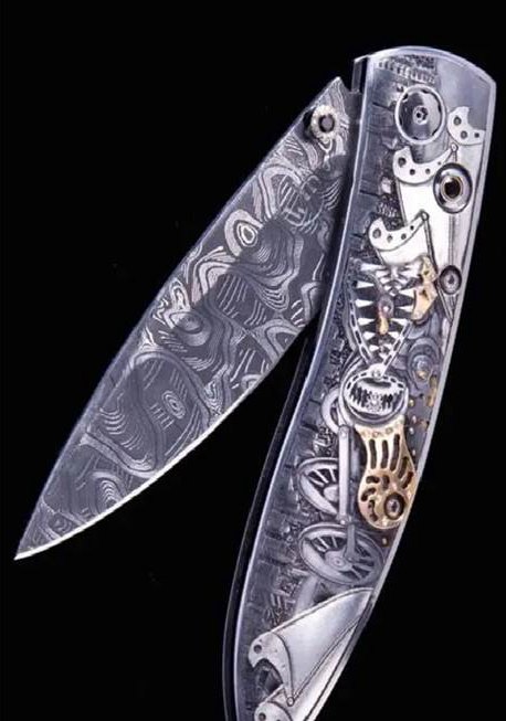 Monarch Steampunk Dragon Knife