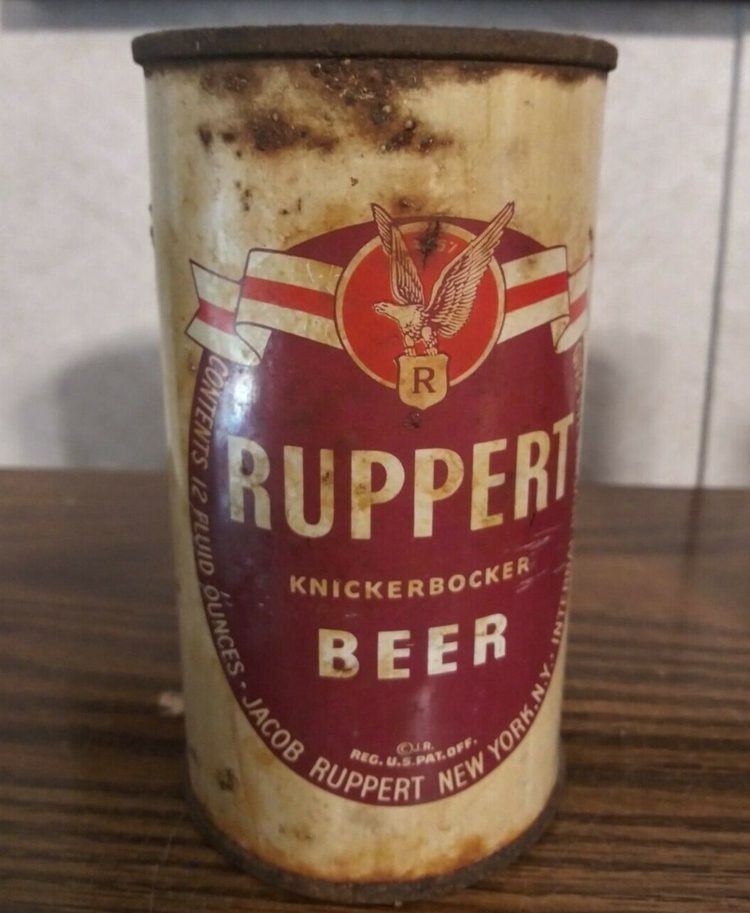 Old Ruppert Knickerbocker Beer Can