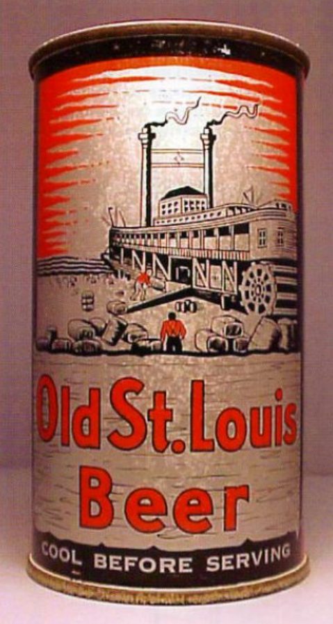 Old St. Louis Beer Can